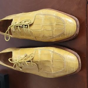 Men Fa.Cri alligator lace up